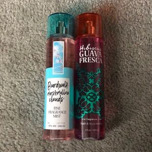 bath and body works fragrance mists